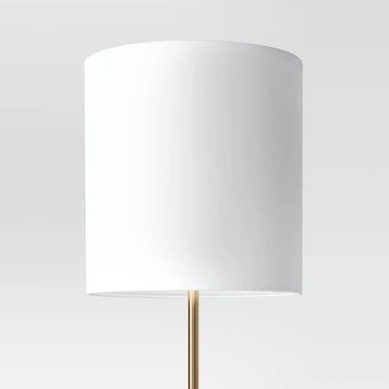 Open Box - Modern Floor Lamp with Table Brass - Threshold